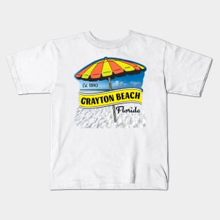 Grayton Beach Florida Walton County 30A 30 A Kids T-Shirt